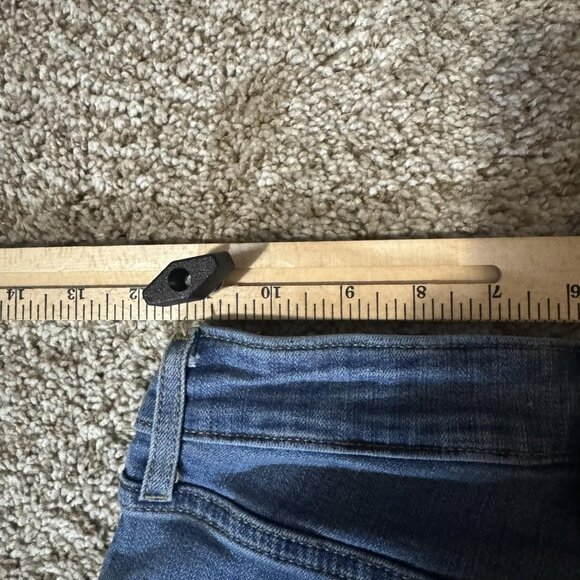 Levis 721 High Rise Skinny Jeans Womens 24 Blue Denim Stretch Water Less - Picture 11 of 13